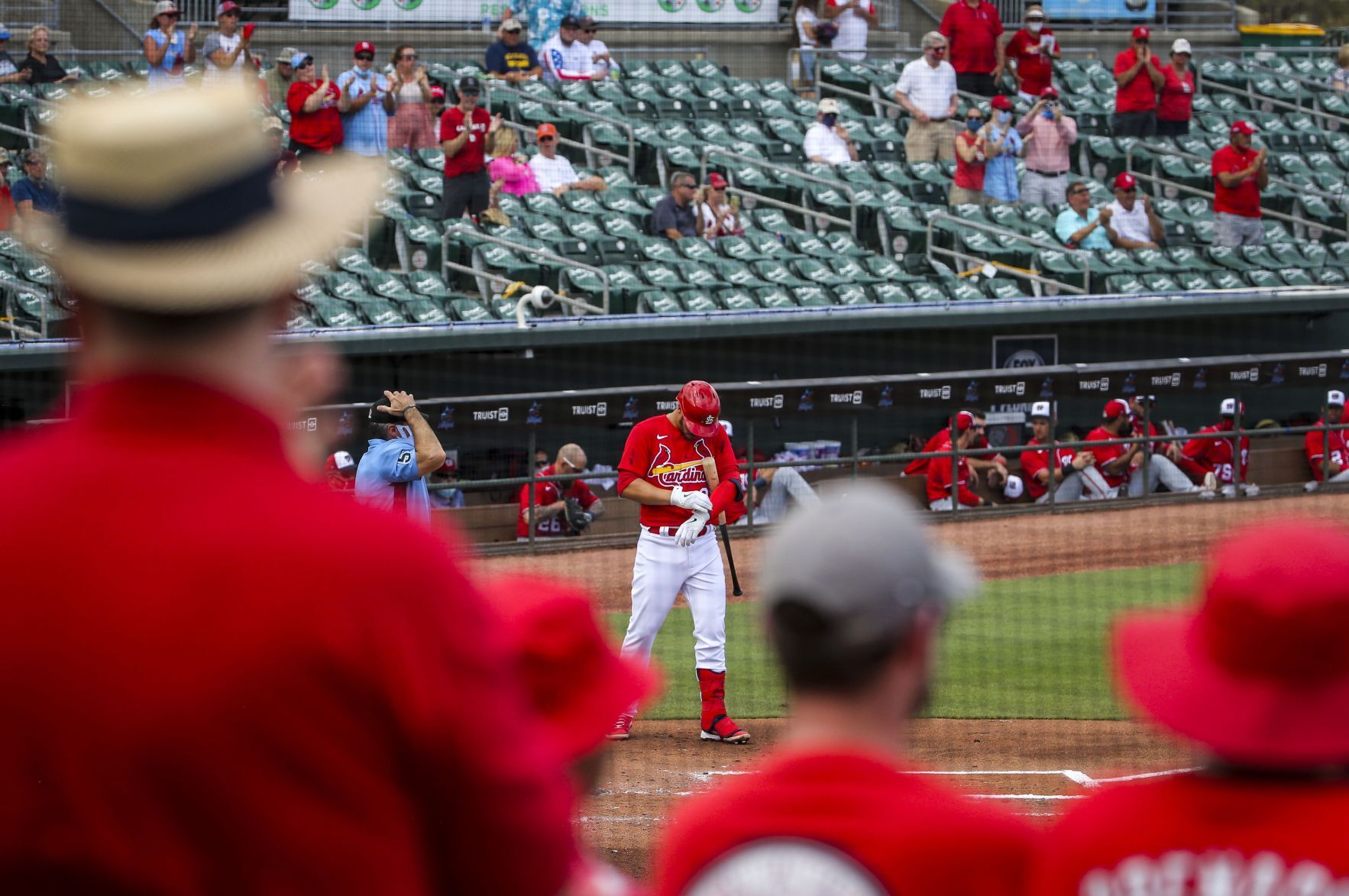 Cardinals face Nationals in first game of spring training